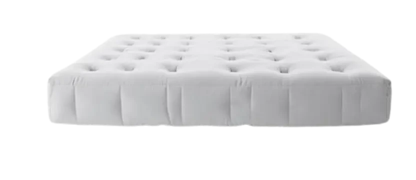 SKKS queen size mattress deep cleaning showing a flawless and deeply sanitized expansive rectangular mattress with detailed textile patterns